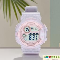 韓版ins獨角獸手表學院男女學生簡約夜光防水鬧鐘多功能電子手表【爆款特賣】 歷史價格詳細信息