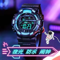 【熱賣】鬧鐘臥室床頭會學生用卡通女孩鍾靜音說話可愛兒童起床貪睡 歷史價格詳細信息