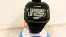 【黎黎屋】防水錶 JAGA  數字手錶 冷光 大型 小型 深藍色 灰黑色 AQ71 歷史價格詳細信息