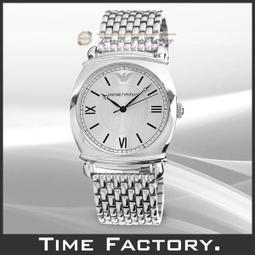 【時間工廠】全新原廠正品 ARMANI 典雅黑面鋼帶小秒腕錶 AR0681 (有對錶) 歷史價格詳細信息