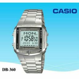 經緯度鐘錶 CASIO專賣 頭文字D 周董配戴 復刻版手錶 台灣卡西歐公司代理貨有保固卡【↘衝低價950】DB-360 價格比較,價格查詢,歷史價格詳細信息