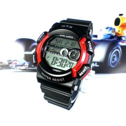 O.T.S 運動雙顯錶 電子錶 時間/鬧鐘/碼錶/冷光 防水10M【贈盒】 ☆匠子工坊☆【K0059】 歷史價格詳細信息