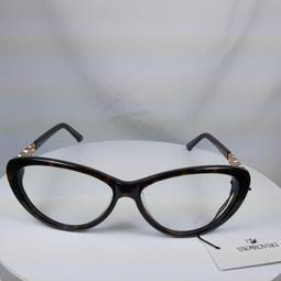 『逢甲眼鏡』Swarovski施華洛世奇 太陽眼鏡 全新正品  鑲水鑽鏡框/鏡腳 漸層大方鏡面【SW9042 01B】 歷史價格詳細信息