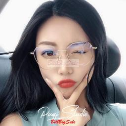 無度數眼鏡 防藍光 大框炒雞流行的邊框設計修飾臉型顯臉小眼鏡嬄 歷史價格詳細信息