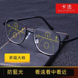 男女老花鏡 高清老花鏡遠近兩用感光變色漸進個性雙梁大框眼鏡金色金屬全框架變色老花鏡 歷史價格詳細信息