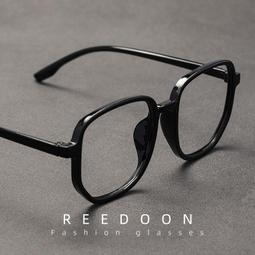 超輕素顏神器圓臉眼鏡女韓版潮帶鏈條平光復古裝飾個性眼鏡框 歷史價格詳細信息