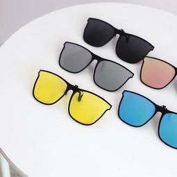 墨鏡夾片女超輕隱形開車專用偏光鏡鋁鎂夾片太陽鏡男釣魚鏡方 歷史價格詳細信息