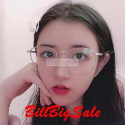 無度數眼鏡 防藍光 韓版黑框黑色眼鏡超大框透明鏡框女鏡框架遮臉顯臉小平光鏡男 歷史價格詳細信息