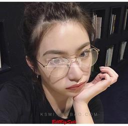 無度數眼鏡 防藍光 TR90超輕防藍光小紅書眼鏡框茶無度數眼鏡 防藍光 色復古素顏眼鏡女 鏡片嬄 歷史價格詳細信息