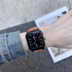 48h出貨丶韓系百搭手錶女款橢圓形錶盤學生小眾簡約森系休閒氣質牛皮石英表 歷史價格詳細信息