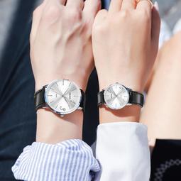 48h出貨丶情侶手錶一男一女 商務防水簡約羅馬日曆高端輕奢鋼帶手錶女 歷史價格詳細信息