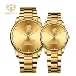 48h出貨丶全自動石英非機械鎢鋼色鋼帶情侶手錶夜光日曆男女士防水學生手錶 歷史價格詳細信息