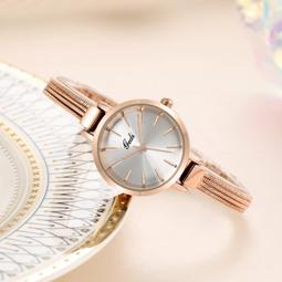 48h出貨丶歌迪GEDI手錶女士迷你小錶盤手鍊簡約時尚防水鎢鋼色女表石英表 歷史價格詳細信息