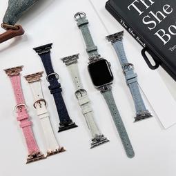 48h出貨丶適用於78910代手錶錶帶西太后牛仔皮質錶帶42mm 46mm手腕帶 價格比較,價格查詢,歷史價格詳細信息