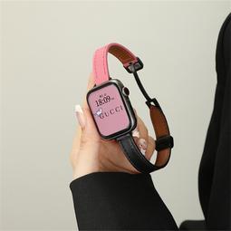 手錶帶 磁吸手錶帶真皮男女適配華為卡西歐阿瑪尼歐米茄浪琴美度海鷗天王 歷史價格詳細信息