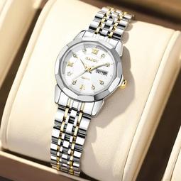 手錶 凱度新品時尚小眾輕奢金色小方錶爆款女手錶高顏值防水石英錶 歷史價格詳細信息