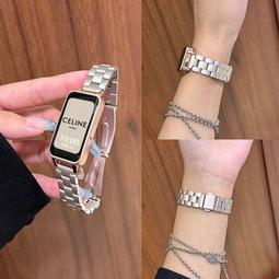 48h出貨丶適用手環8 8pro腕帶mi 9 8 9 fit3冰面竹節紋皮質錶帶 歷史價格詳細信息