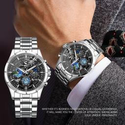 48h出貨丶新奇特品牌手錶雙日曆情侶手錶一對時尚防水夜光精鋼帶超薄石英表 歷史價格詳細信息