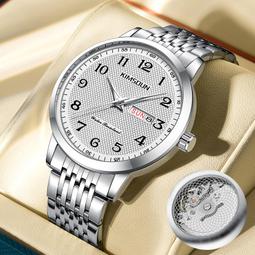 48h出貨丶假機械左尼頓星座系列手錶男士手錶夜光石英表 歷史價格詳細信息