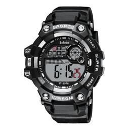 48h出貨丶男士手錶戶外運動多功能時尚男士防水休閒石英表三眼學生潮流腕錶 歷史價格詳細信息