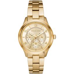 【Michael Kors】Runway美式經典奢華氣質鋼帶腕錶-耀眼金/MK6588 歷史價格詳細信息