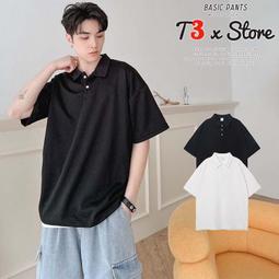 素POLO衫 純色大王 65%棉 POLO 衫 雙色領 男裝短袖T恤 POLO衫 網眼棉翻領T恤 工作服-滿599免運 歷史價格詳細信息