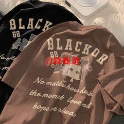 重磅純棉美式復古字母印花無袖T恤男夏季vintge坎肩運動背心上衣-毛毛男裝 歷史價格詳細信息