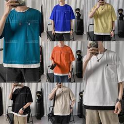 【領卷免運】情侶裝 短袖 韓版 火柴人 可愛 搞怪 潮流 半袖 t恤 寬鬆 百搭 2022 休閒 趣味 上衣 歷史價格詳細信息