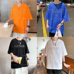 【領卷免運】情侶裝 短袖 韓版 火柴人 可愛 搞怪 潮流 半袖 t恤 寬鬆 百搭 2022 休閒 趣味 上衣 歷史價格詳細信息