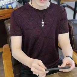 【miki 精選】【上衣+褲子】  印花 短袖 體恤 套裝男 夏季新款 男士韓版 緊身 休閒 運動 兩件套 歷史價格詳細信息