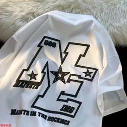 台灣現貨潮流街頭穿搭中長款特大碼女裝韓版寬松短袖T恤加肥加大碼胖mm240斤夏裝上衣 T恤 女生衣著  露天市集  全台 歷史價格詳細信息