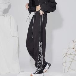 台灣現貨ins運動褲女夏季束腳韓版潮薄ulzzang原宿bf女學生大碼寬松休閒褲小腳褲長褲女韓版女生長褲  露天市集 歷史價格詳細信息