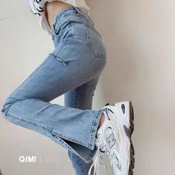 年夏季新款破洞牛仔褲男薄款彈力修身直筒寬松春季休閑長褲子 歷史價格詳細信息