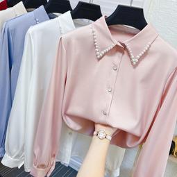 台灣現貨雪紡襯衫 長版罩衫 長袖襯衫 ❉刺繡襯衫女短袖2020夏季新款大碼女裝胖mm洋氣顯瘦V領雪紡襯衣※ 歷史價格詳細信息