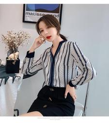 台灣現貨襯衫女 長袖 春秋新款 chic韓風 港風襯衫 小清新 大尺碼襯衫 寬鬆襯衫 百搭 拼接 學生襯衫 簡約時尚女裝 歷史價格詳細信息