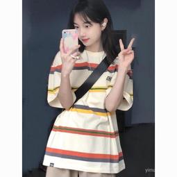 台灣現貨【 ????????????????????????????????????】Chic小眾 嘻哈 原宿風 短T 短踢 顯白 純棉 短袖T恤 半袖 女 歷史價格詳細信息