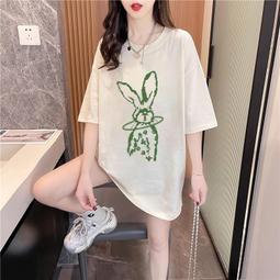 大尺碼上衣 女生T恤 短袖女 條紋上衣女 韓版女裝 寬鬆上衣女 條紋短袖t恤女 新款設計感小眾寬松學生加大-時尚男裝 歷史價格詳細信息