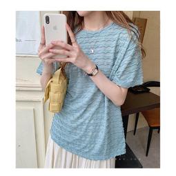 【全新現貨】夏裝短袖男寬松韓版百搭拼接半袖T恤情侶裝五分袖潮流tee  露天市集  全台最大的網路購物市集 歷史價格詳細信息