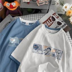 台灣現貨【 ????????????????????????????????????】Ins韓版 寬鬆 簡約 短T 短踢 寬鬆 落肩 圓領 字母印花 ove 歷史價格詳細信息