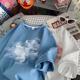 日系印花短袖GOOD TIME 短袖t恤 電動食物超Q插圖 男生短袖 休閒穿搭  寬鬆情侶裝  情侶t恤 夏天五分袖 歷史價格詳細信息