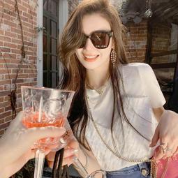 台灣現貨【SheSaid】美式復古撞色字母短袖T恤 春夏時髦辣妹 修身內搭上衣  露天市集  全台最大的網路購物市集 歷史價格詳細信息