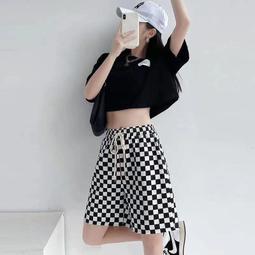 新款運動短褲女夏薄款休閒高腰小個子寬鬆顯瘦a字跑步闊腿褲外穿 歷史價格詳細信息