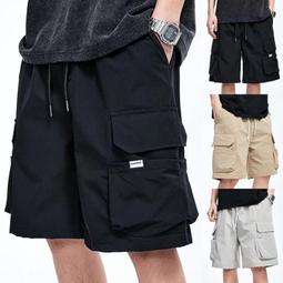 大尺碼工裝短褲 男生夏季休閒工裝短褲男迷彩胖子大尺碼運動五分褲男純棉五分褲寬鬆 歷史價格詳細信息