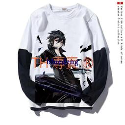 超商1件免運 刀劍神域周邊衣服桐人sao亞絲娜cos二次元動漫帽T日系長袖外套冬 歷史價格詳細信息