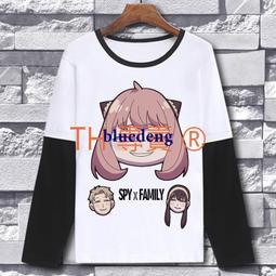 超商1件免運 動漫間諜過家家衣服阿尼亞福杰短袖學生夏季休閒圓領男女t恤周邊 歷史價格詳細信息