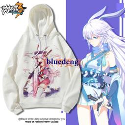 超商1件免運 崩壞學園3上衣妮婭愛莉希雅周邊短袖男女動漫游戲布洛T恤服春夏季 歷史價格詳細信息