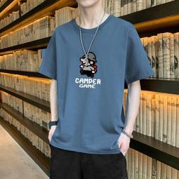 新款短袖t恤男款冰絲針織衫透氣薄款男裝POLO衫來圖可定 短袖上衣男 男生T恤 短t 素t 運動健身 排汗衫 歷史價格詳細信息