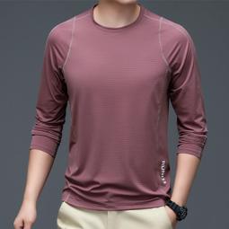 冰絲t恤男 戶外運動大尺碼男裝 彈力透氣T恤 時尚簡約大尺碼短袖T恤 吸汗透氣男生上衣  多色入【滿299元發貨】 歷史價格詳細信息