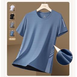 M-5XL冰絲短袖Polo衫 男生上衣 短袖Polo衫男 運動polo衫 速乾T恤 翻領短袖T恤 排汗Polo衫 速乾透-22號穿搭 歷史價格詳細信息