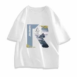 純棉短袖t恤男2023新款寬松學生帥氣男裝青少年港風男生t血圓領【台灣公司免稅開發票】 歷史價格詳細信息